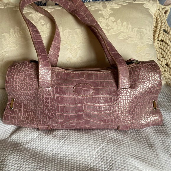 Pink & Silver Over the Shoulder Pocket book - Picture 2 of 6